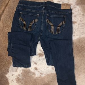 Hollister dark skinny jeans
